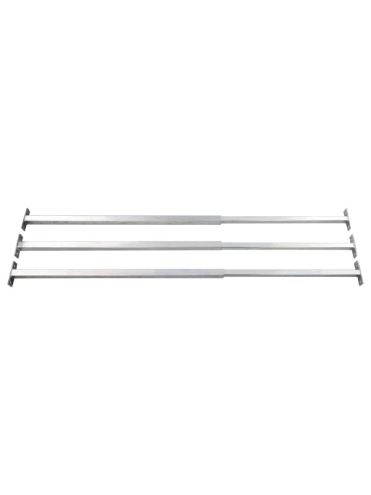 Nastavitelná bezpečnostní zábrana na okno 3 ks 710–1 200 mm