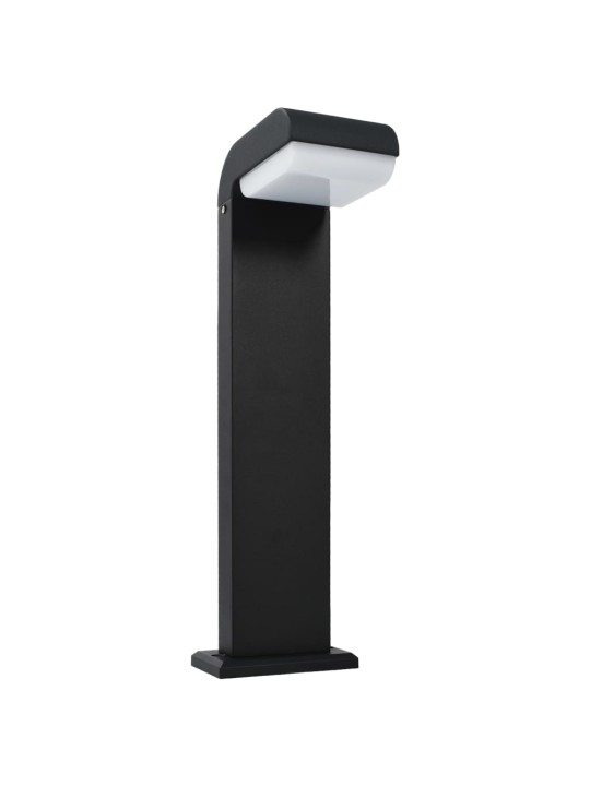 Venkovní LED lampa 9 W černá oválná