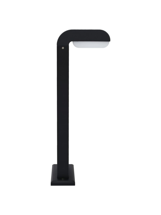 Venkovní LED lampa 9 W černá oválná