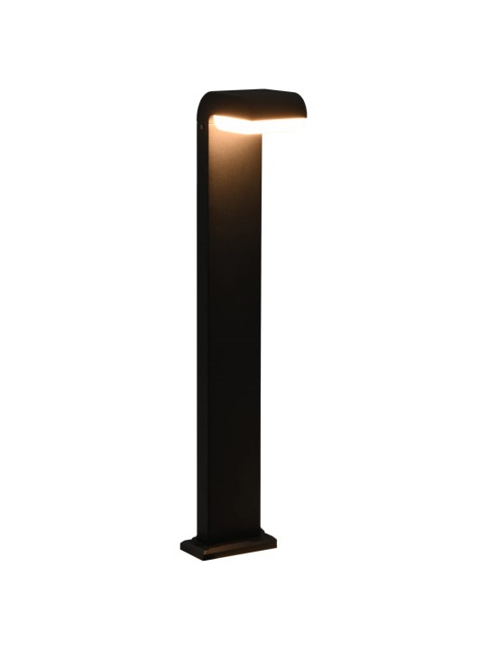 Venkovní LED lampa 9 W černá oválná
