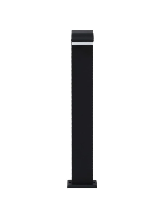 Venkovní LED lampa 9 W černá oválná