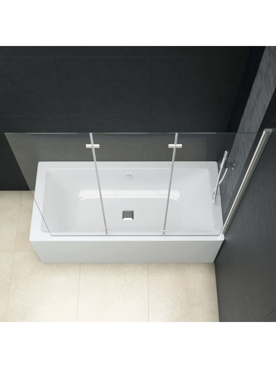 Skládací sprchový kout se 3 panely ESG 130 x 138 cm