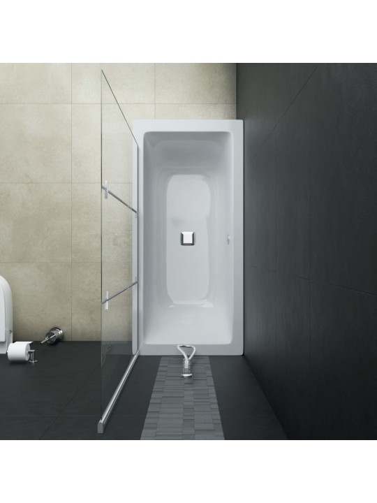 Skládací sprchový kout se 3 panely ESG 130 x 138 cm