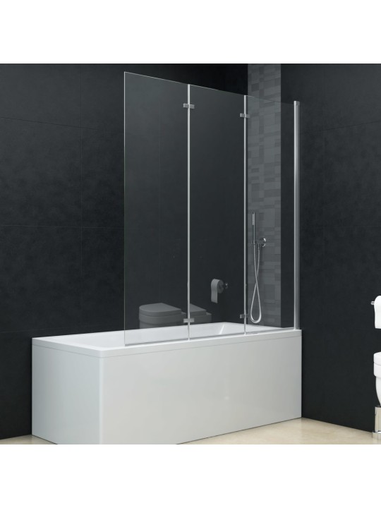Skládací sprchový kout se 3 panely ESG 130 x 138 cm