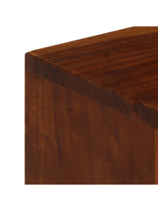 TV stolek se 3 zásuvkami 110 x 35 x 50 cm masivní akácie