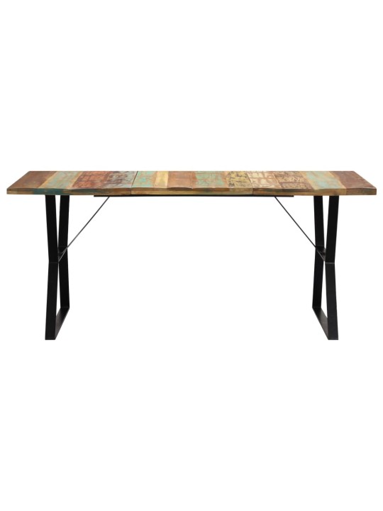 Jídelní stůl 180 x 90 x 76 cm masivní recyklované dřevo