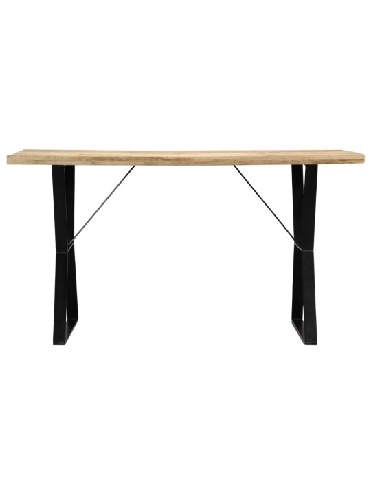 Jídelní stůl 140 x 80 x 76 cm masivní mangovníkové dřevo