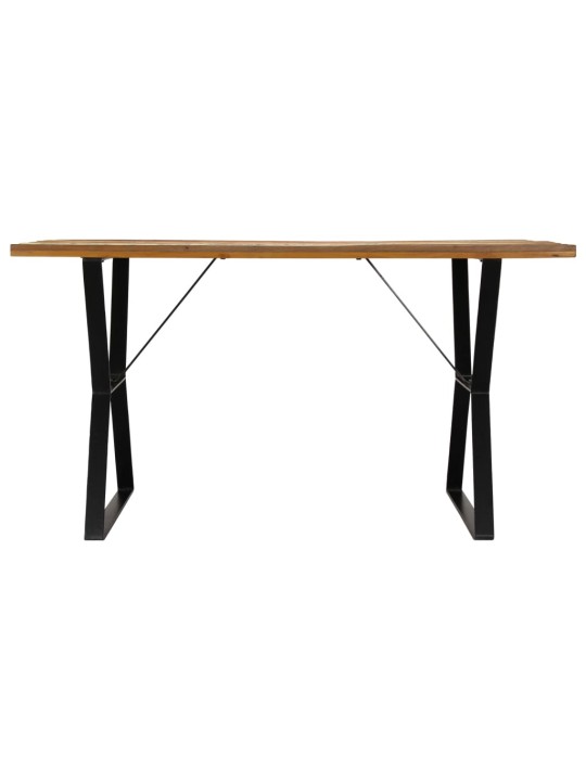 Jídelní stůl 140 x 80 x 76 cm masivní recyklované dřevo