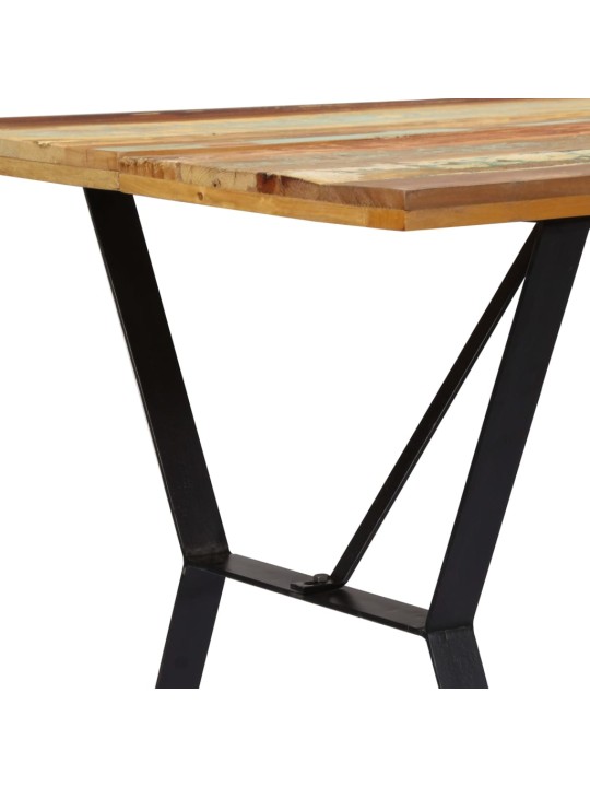 Jídelní stůl 140 x 80 x 76 cm masivní recyklované dřevo