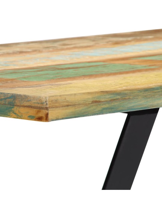Lavice 110 cm masivní recyklované dřevo