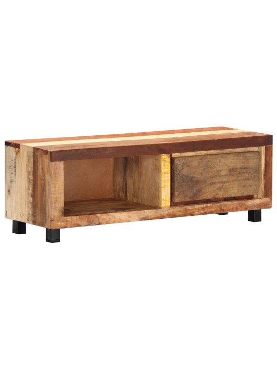 TV stolek 100 x 30 x 33 cm masivní recyklované dřevo