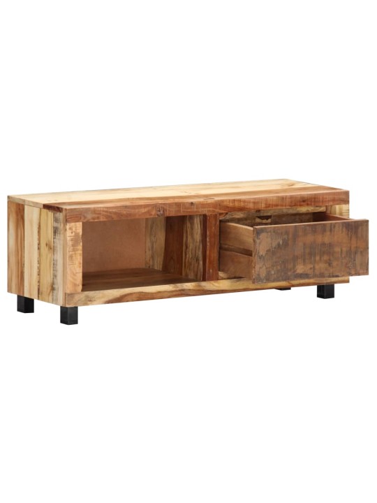 TV stolek 100 x 30 x 33 cm masivní recyklované dřevo