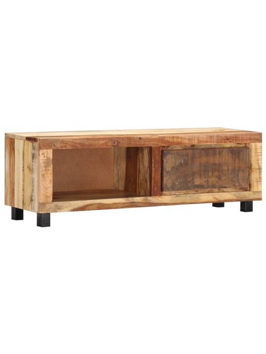 TV stolek 100 x 30 x 33 cm masivní recyklované dřevo