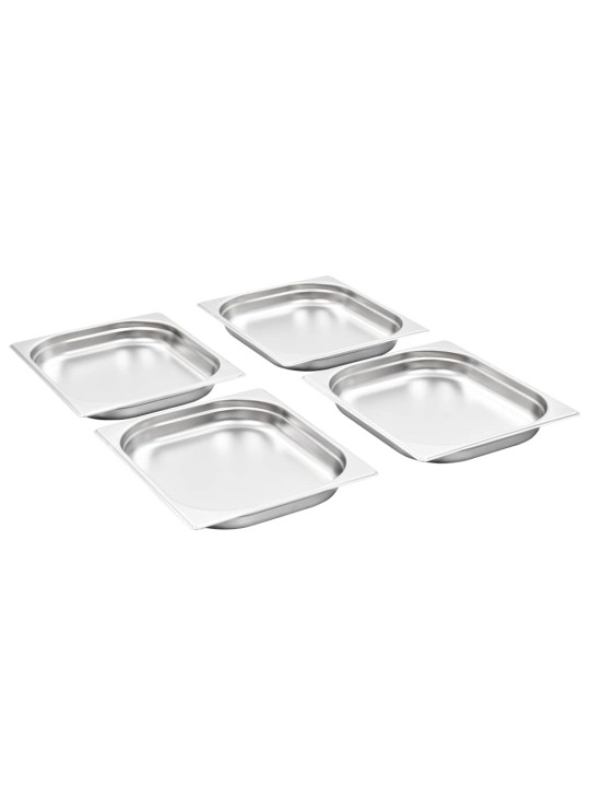 Gastronádoby 8 ks GN 1/2 40 mm nerezová ocel