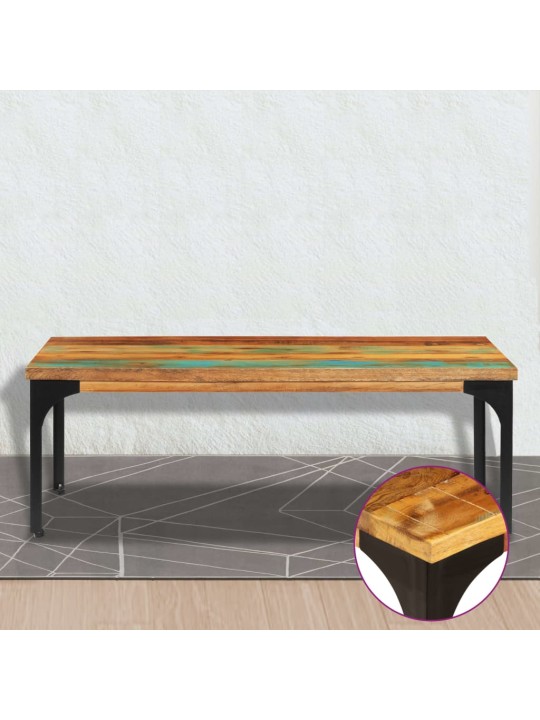 Konferenční stolek 100 x 60 x 35 cm masivní recyklované dřevo