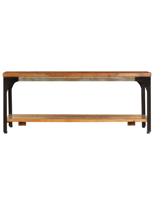 Konferenční stolek s policí 100 x 60 x 35 cm recyklovaný masiv