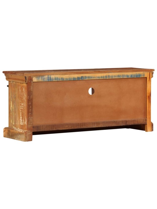 TV stolek 110 x 30 x 45 cm masivní recyklované dřevo