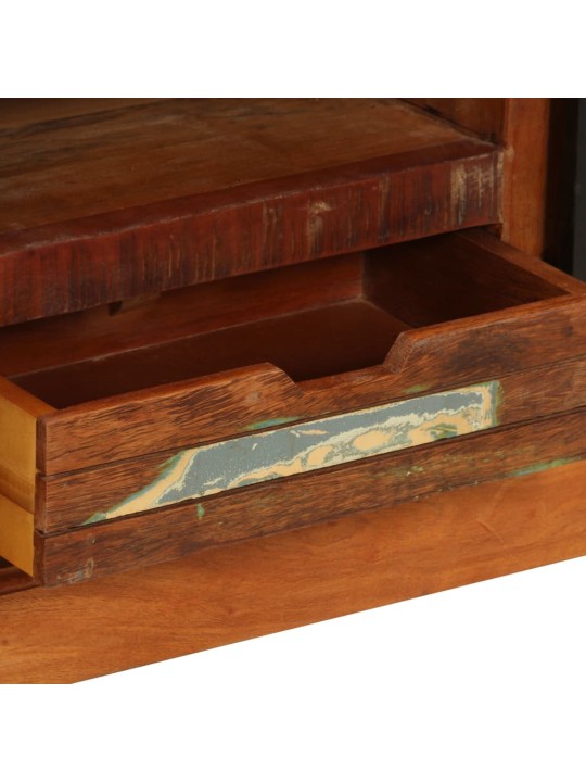 TV stolek 110 x 30 x 45 cm masivní recyklované dřevo
