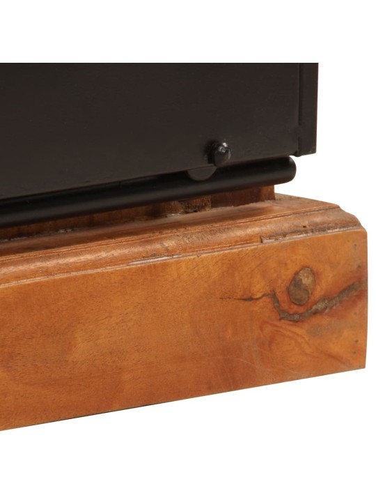 TV stolek 110 x 30 x 45 cm masivní recyklované dřevo