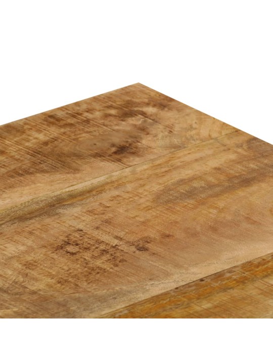 Konferenční stolek 100 x 50 x 35 cm masivní mangovník a ocel