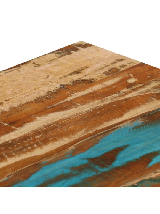 Konferenční stolek 100x50x35cm masivní recyklované dřevo a ocel