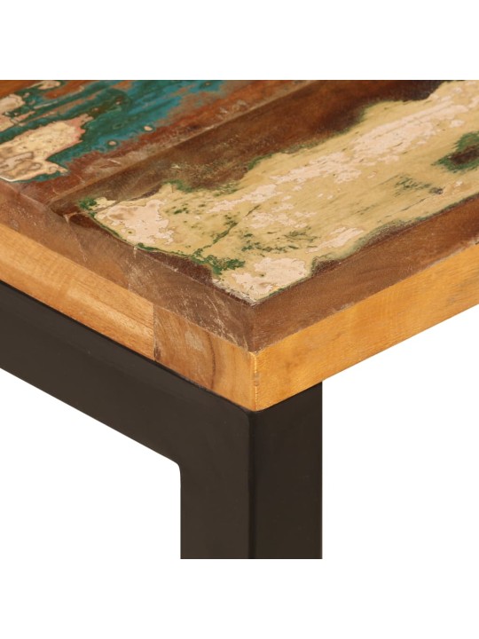 Konferenční stolek 100x50x35cm masivní recyklované dřevo a ocel