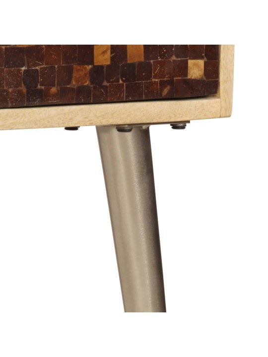 Příborník 120 x 30 x 75 cm masivní mangovníkové dřevo