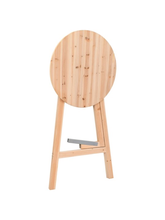 Skládací barový stůl 78 cm jedlové dřevo
