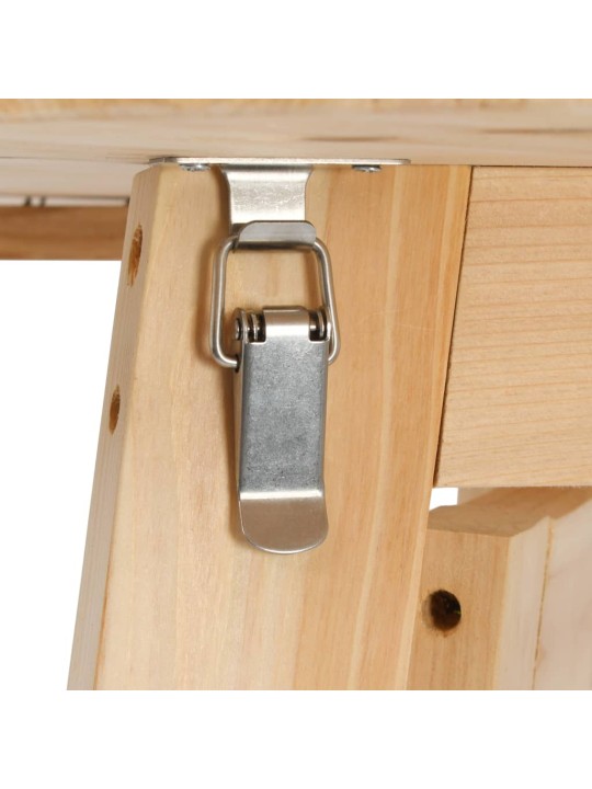 Skládací barový stůl 78 cm jedlové dřevo