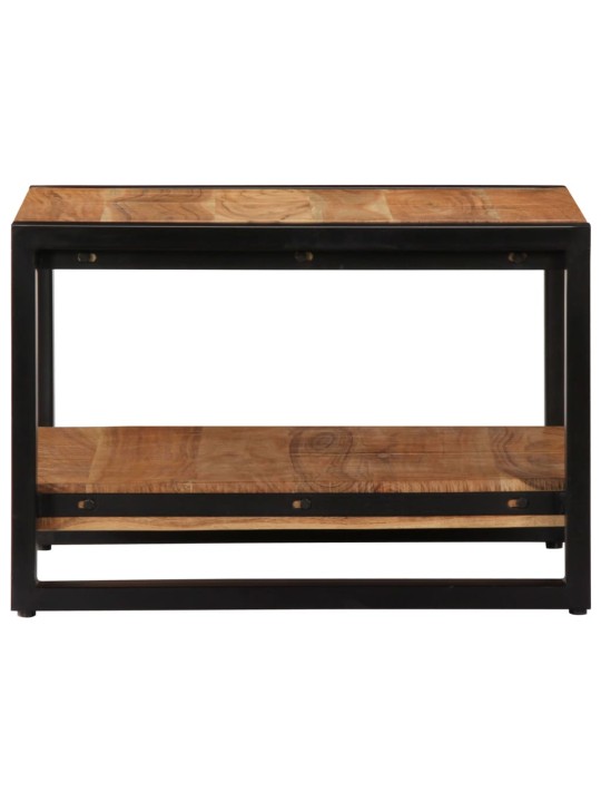 Konferenční stolek 60 x 60 x 40 cm masivní akáciové dřevo