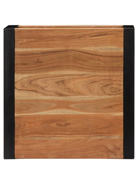 Konferenční stolek 60 x 60 x 40 cm masivní akáciové dřevo