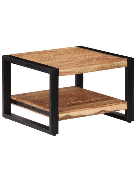 Konferenční stolek 60 x 60 x 40 cm masivní akáciové dřevo