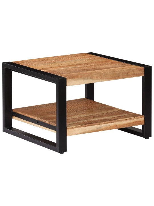 Konferenční stolek 60 x 60 x 40 cm masivní akáciové dřevo
