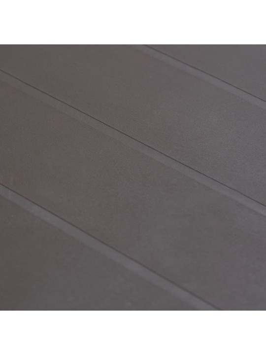 Zahradní stůl bílý 220 x 90 x 72 cm plast ratanový vzhled