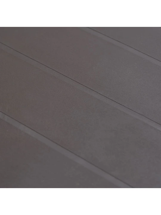 Zahradní stůl bílý 220 x 90 x 72 cm plast ratanový vzhled