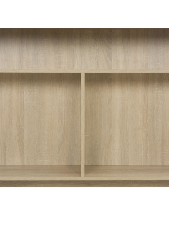 Barový stůl se 2 stolními deskami dub 130 x 40 x 120 cm