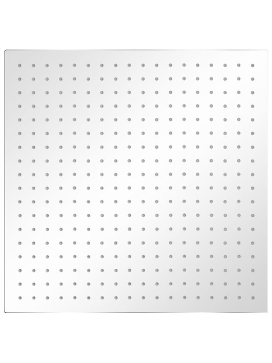 Dešťové sprchové hlavice 2 ks 50 x 50 cm nerezová ocel