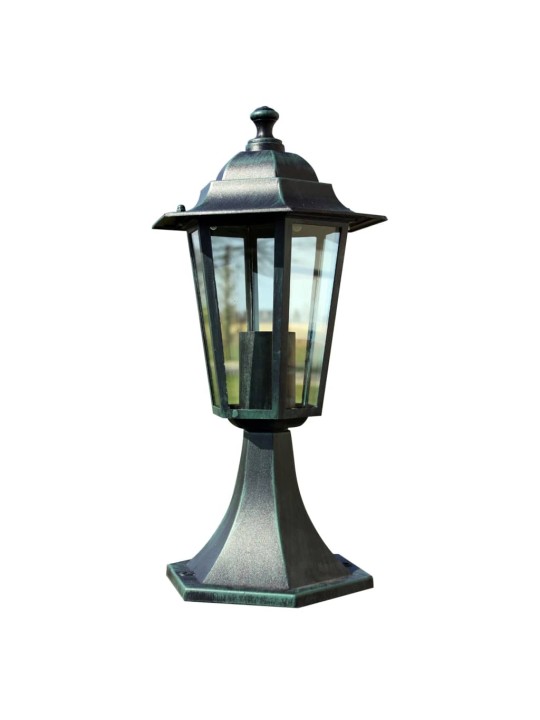 Zahradní lampa - zelená - 41cm