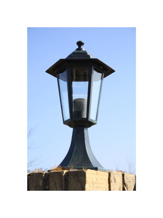 Zahradní lampa - zelená - 41cm
