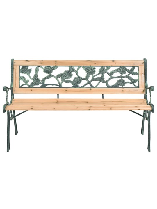 Zahradní lavice 122 cm dřevěná