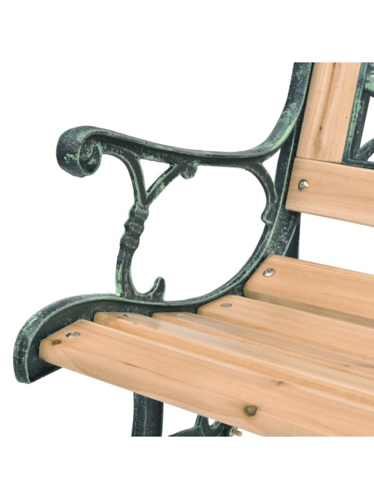 Zahradní lavice 122 cm dřevěná