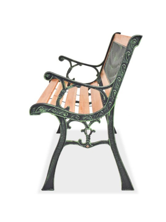 Zahradní lavice 122 cm dřevěná