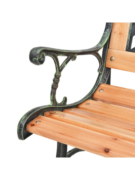 Zahradní lavice 122 cm dřevěná