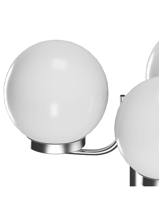 Vysoká zahradní lampa se 3 svítidly 220 cm