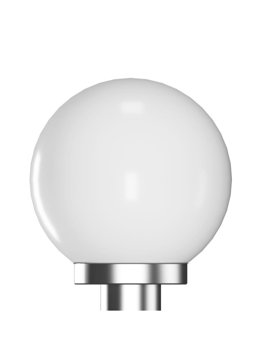 Vysoká zahradní lampa s 1 svítidlem 110 cm