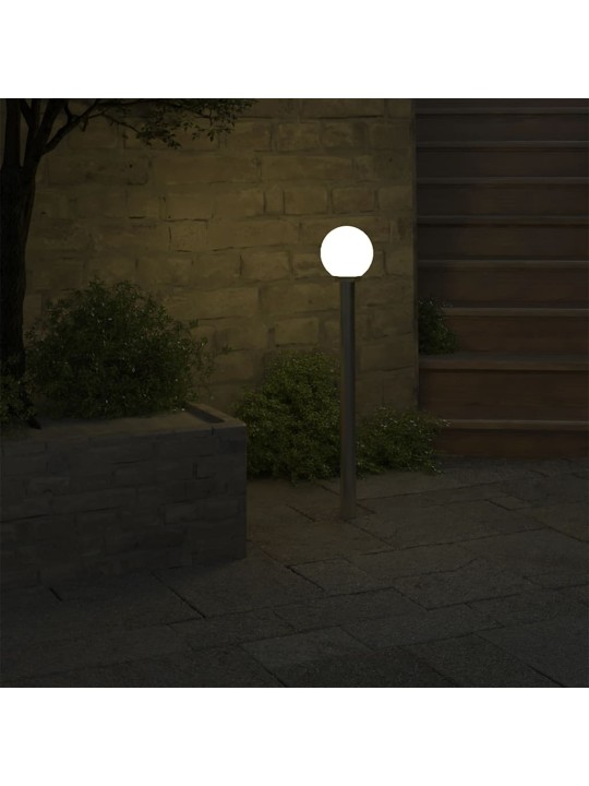 Vysoká zahradní lampa s 1 svítidlem 110 cm