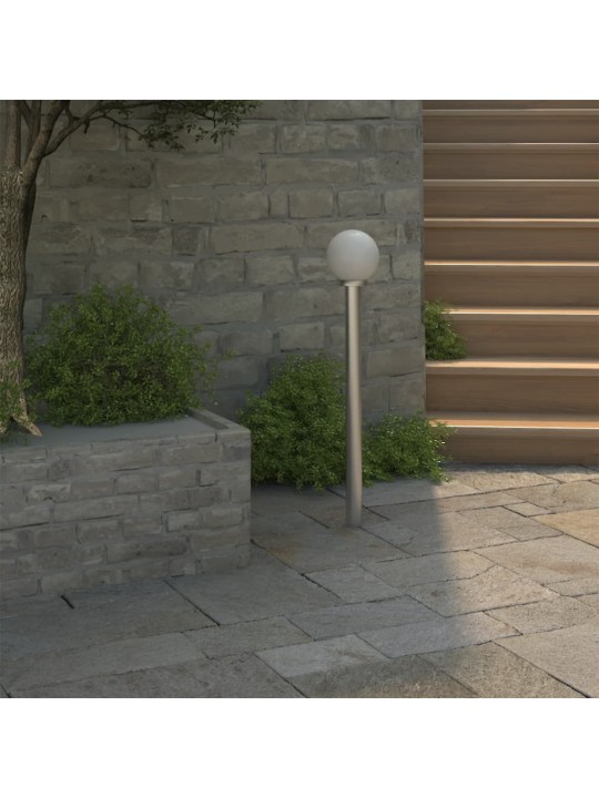 Vysoká zahradní lampa s 1 svítidlem 110 cm