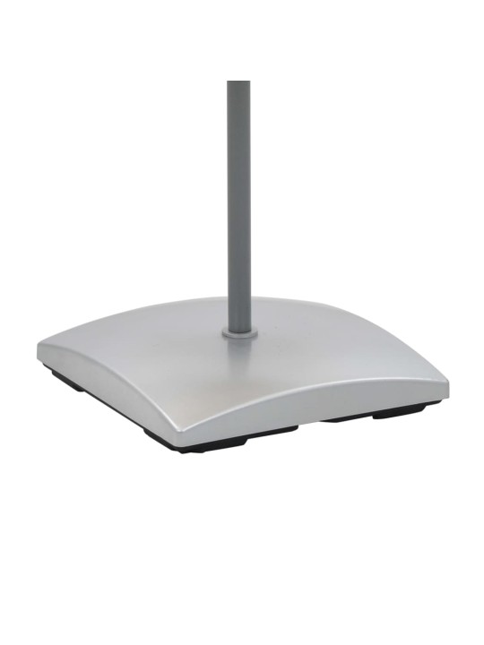 Stojací lampa s ocelovým stojanem 135 cm