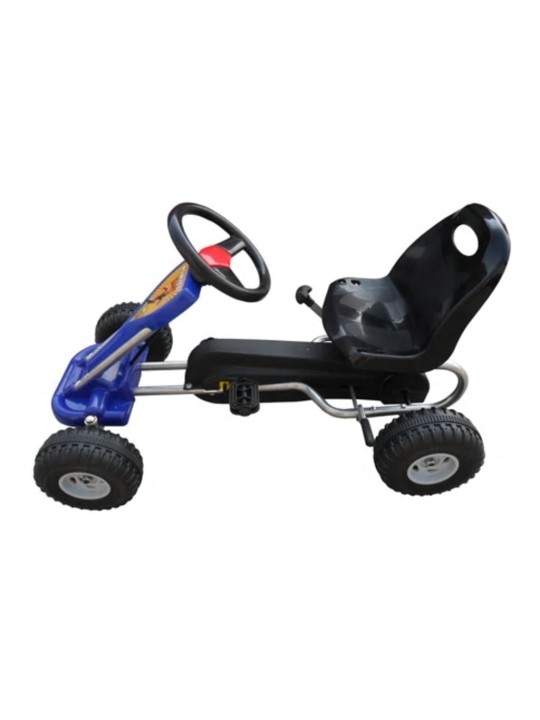 Šlapací motokára modrá