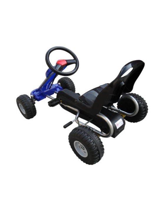 Šlapací motokára modrá